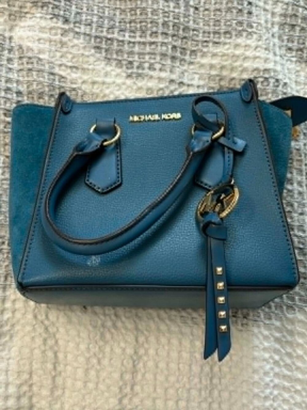 Michael Kors Blue Tote Bag